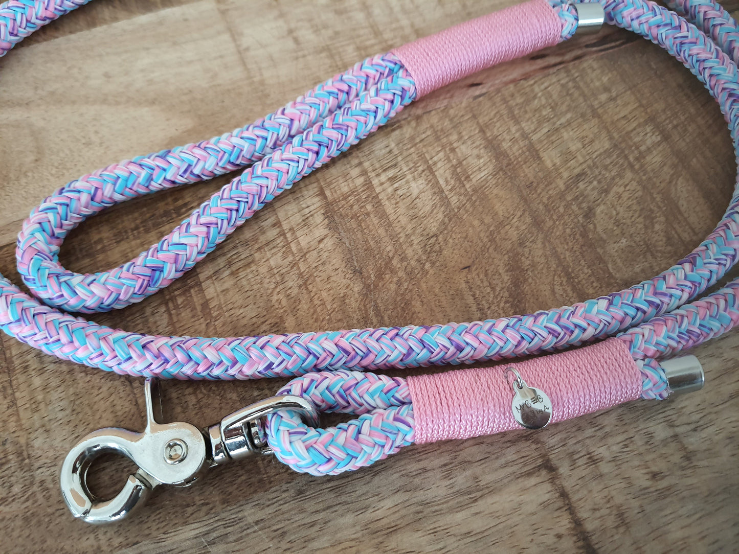 Hundeleine Tauleine "Mermaid" 1m mit Handschlaufe