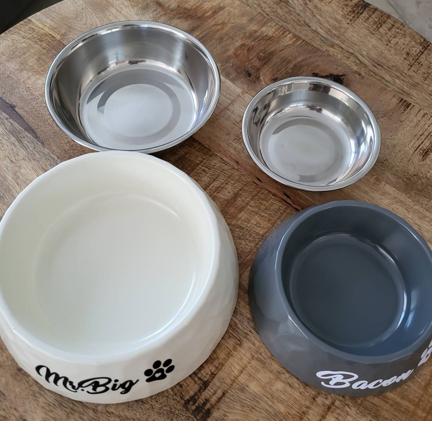 Hundenapf, Katzennapf, Fressnapf personalisiert mit Namen und Wunschmotiv