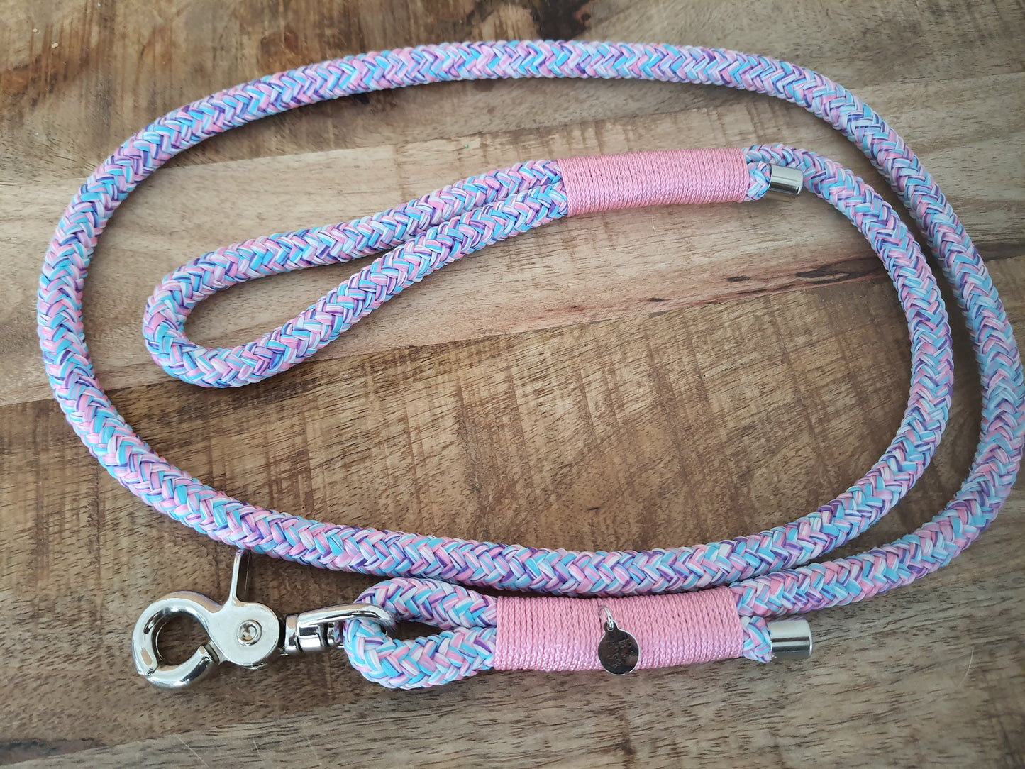 Hundeleine Tauleine "Mermaid" 1m mit Handschlaufe