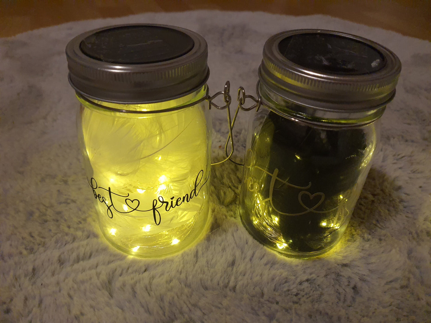 Solarlampen personalisiert, Liebe, Freundschaft, Geschenk