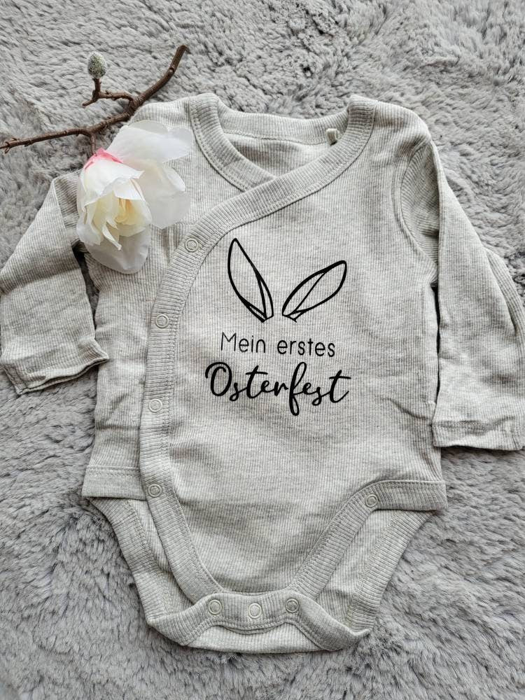 Baby Body Bio-Baumwolle, weiss Langarm und Kurzarm mit Spuch/Wunschtext