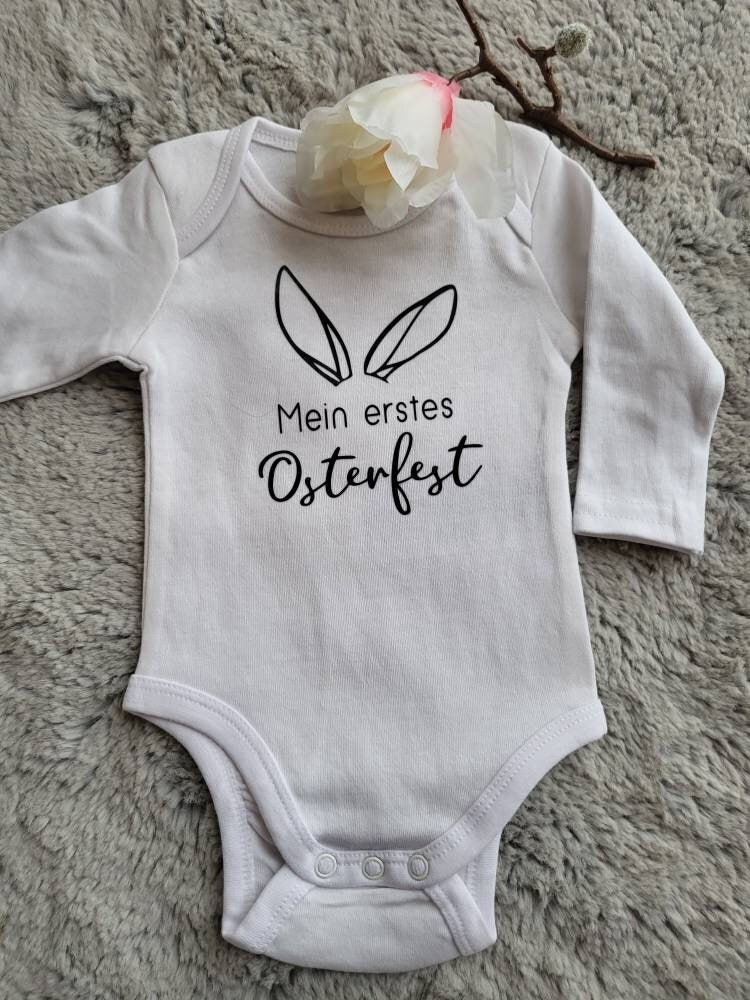 Baby Body Bio-Baumwolle, weiss Langarm und Kurzarm mit Spuch/Wunschtext